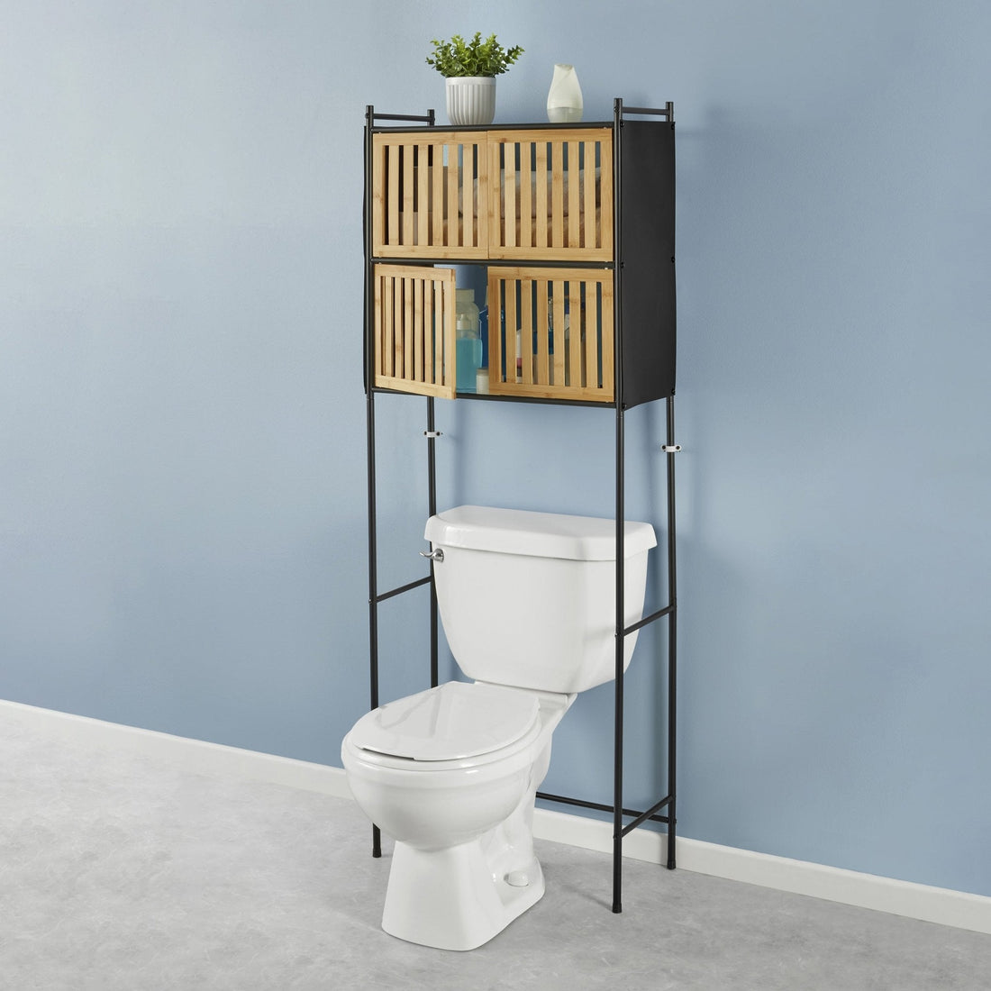 Rack WC Bambú Negro