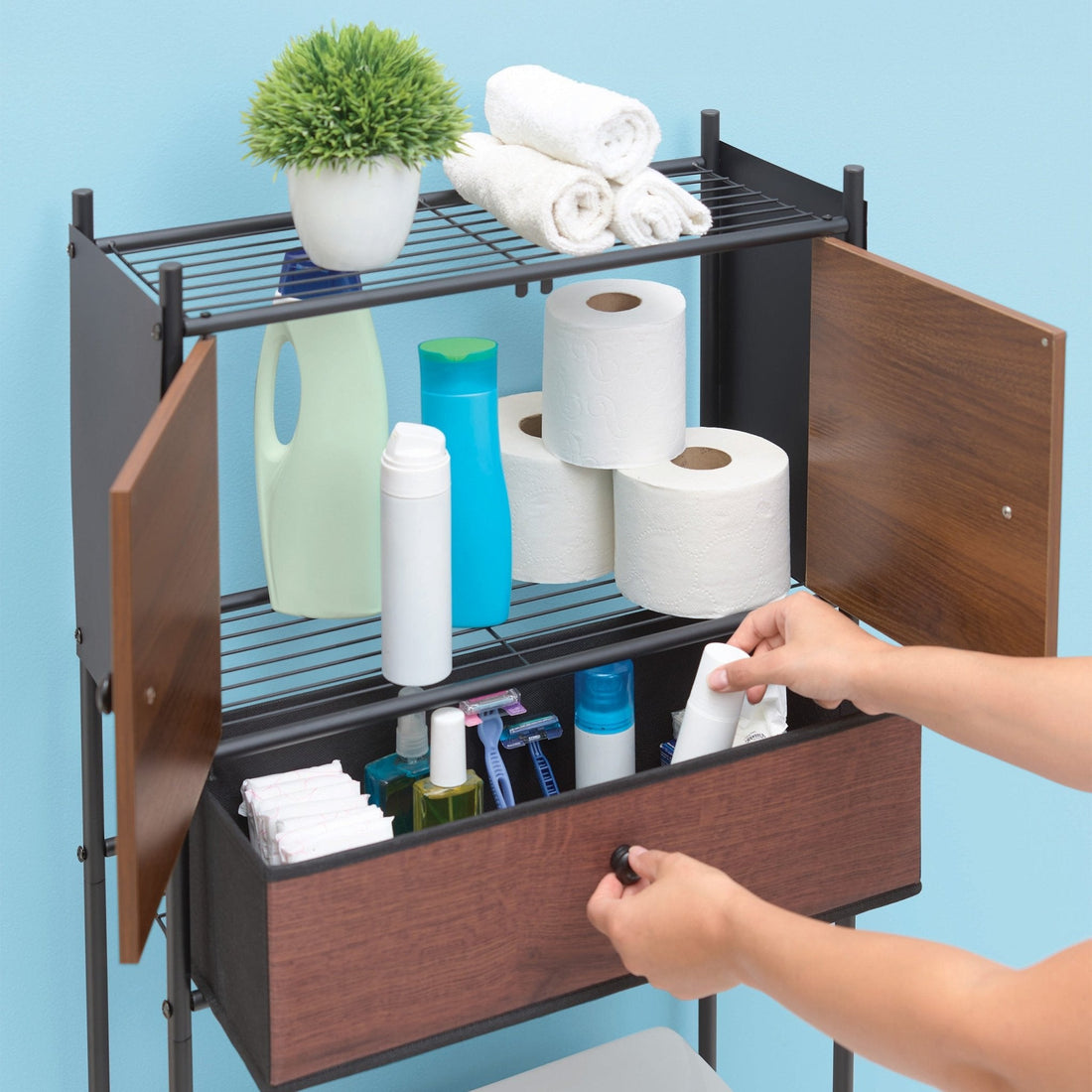 Rack WC Ébano